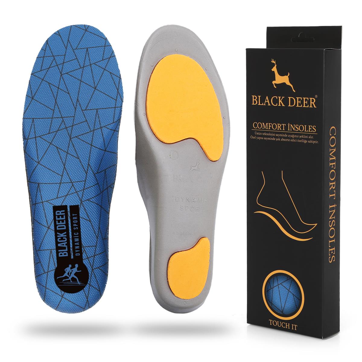 

Стельки для обуви Black Deer Dynamic Sport Blue-Triangle