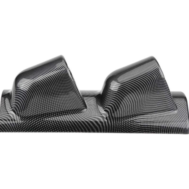 Μαύρο / ανθρακονήματα ABS Car A-Pillar Pod Gauge Holder Universal Fit Most Vehicle - Μόνο για Αριστεροτίμονα αυτοκίνητα