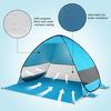 Automatic Pop Up Beach Tent Cabana Portable UPF 50+ Sun Shelter Camping Fishing Hiking Canopy