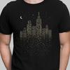 Dissolving City Lights | Skyscrapers NYC | Minimalism Unisex T-shirt
