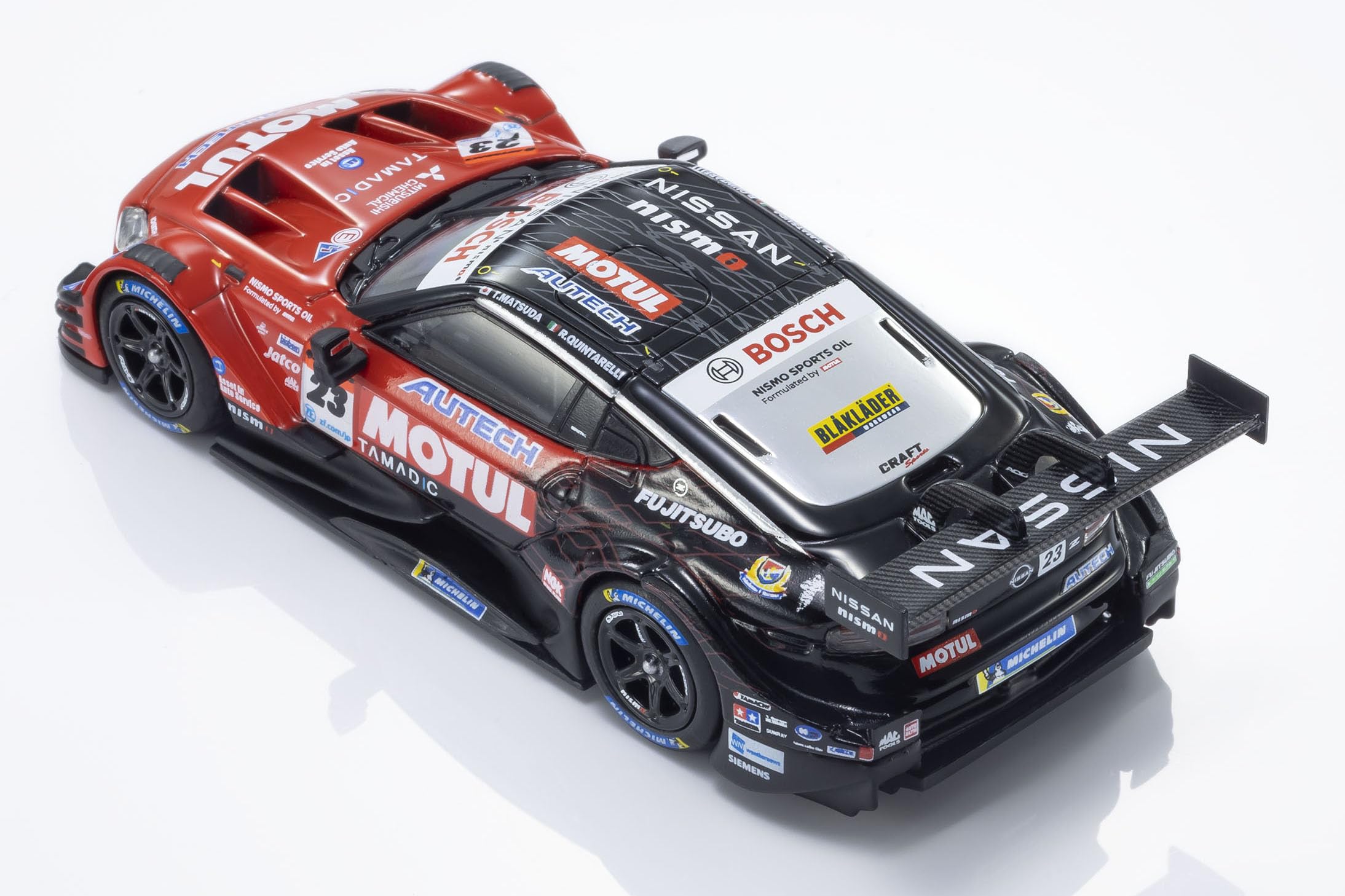 Kyosho MINI CAR BOOK Motul Autech Z 2022 & No.18 1/64 #23