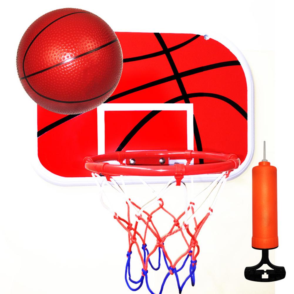 Lightweight Elastic Soft Rubber Mini Basketball - 16cm Diameter Iron Material Quiet Indoor Outdoor Toy for Kids