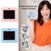 Kids Instants Print Camera Set With 3 Paper Rolls Portable, High Resolution Images, Thermals Printing