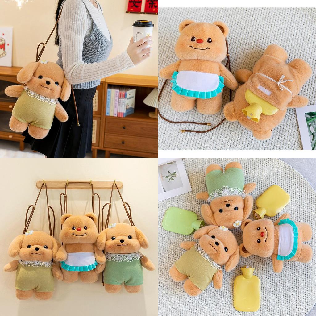 Adorable Yellow Bear Plush Toy With Soft Pp Cotton Filling Perfect For Cozy Comfort
