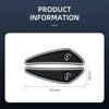 Car Door Bumper Strip Rubber Anti-collision Sticker For Opel insignia Astra H G J Antara vectra Vivaro corsa c d zafira b