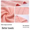 Large Absorbent Xinjiang Cotton Bath Towel - Soft and Thick Pure Cotton for Adults