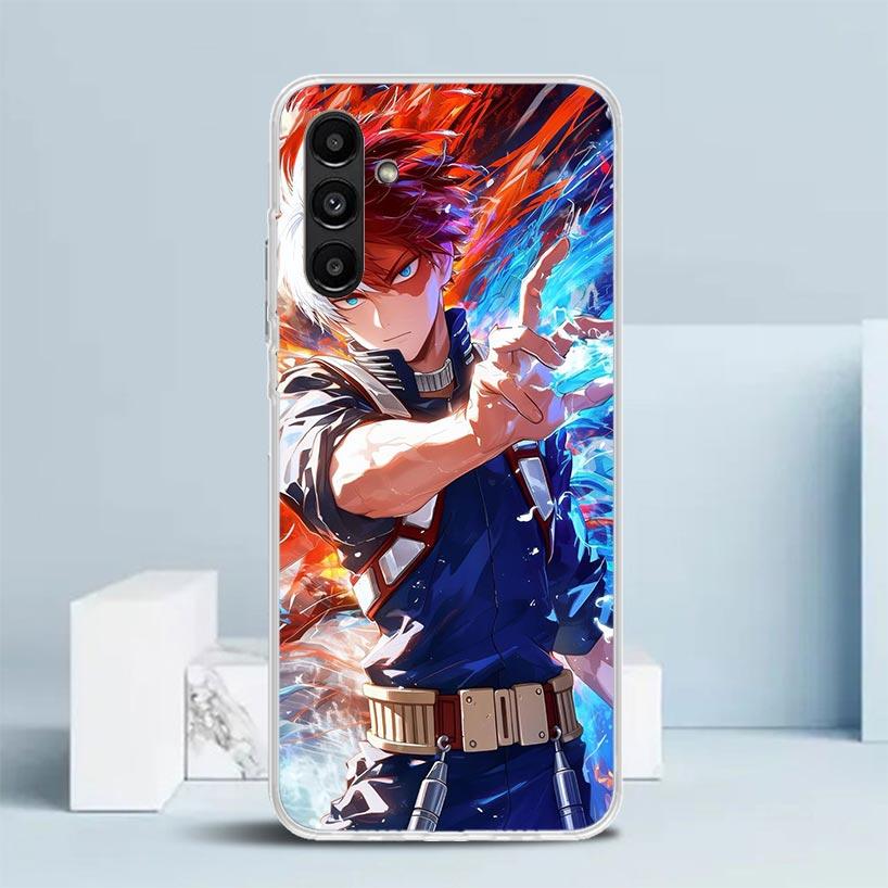 Todoroki Shoto MHA My Hero Cover for Samsung Galaxy A17 A37 A57 A16 A26 A36 A56 A15 A14 A55 Phone Case A13 A53 A25 A35 A24 A34 A