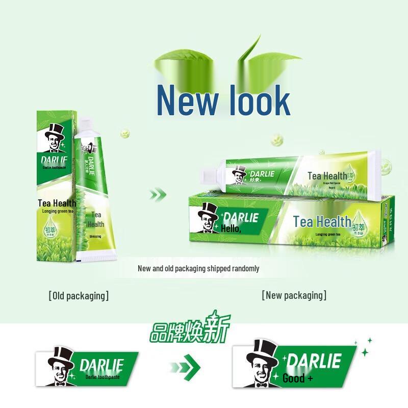 Darlie Tea Health Longjing Green Tea Fluoride Toothpaste