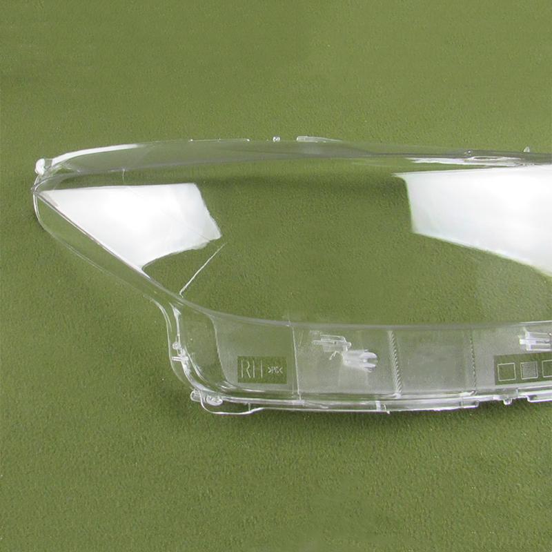 For Ford Mustang 2014 2015 2016 2017 Front Headlamp Cover Lamp Shade Headlight Shell Lens Plexiglass Replace Original Lampshade