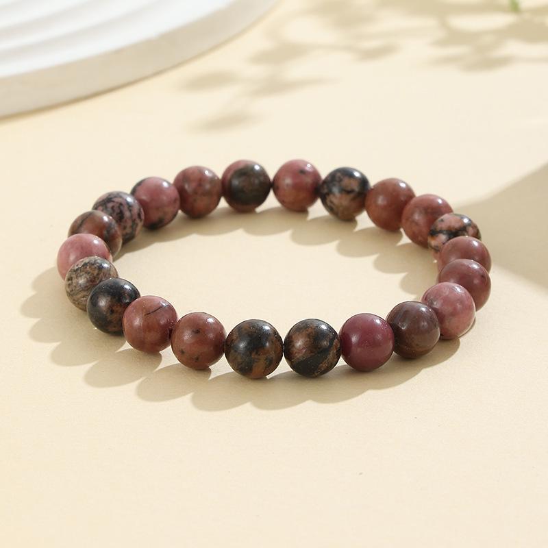 8mm Natural Stone Bracelet: Amethyst, Tiger's Eye, and Agate Jewelry