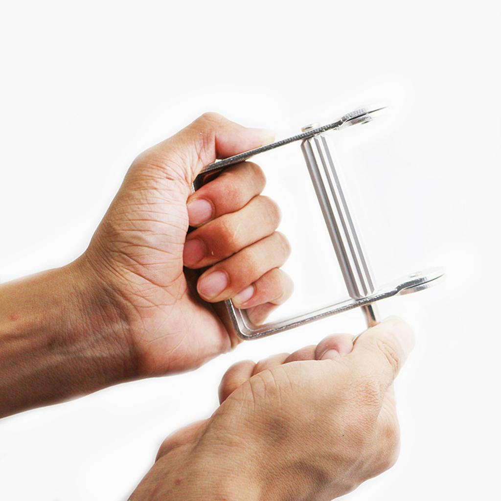 Squeezing Toothpaste Squeezing Tool Metal Manual Squeezing Tool Hairdressing Pigment Dyeing Paste Toothpaste Clamp Stainless Steel