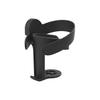 2-in-1 Becherhalter für Cybex Kinderwagen (Schwarz) - Kompatibel mit allen Kinderwagen außer dem Liber und Orfeo.