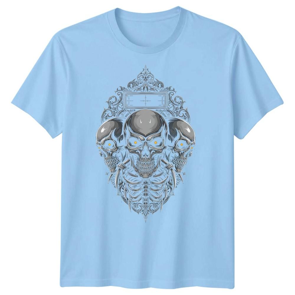 Skulls Dark Art Unisexs TShirt Ornate Graphic Tee