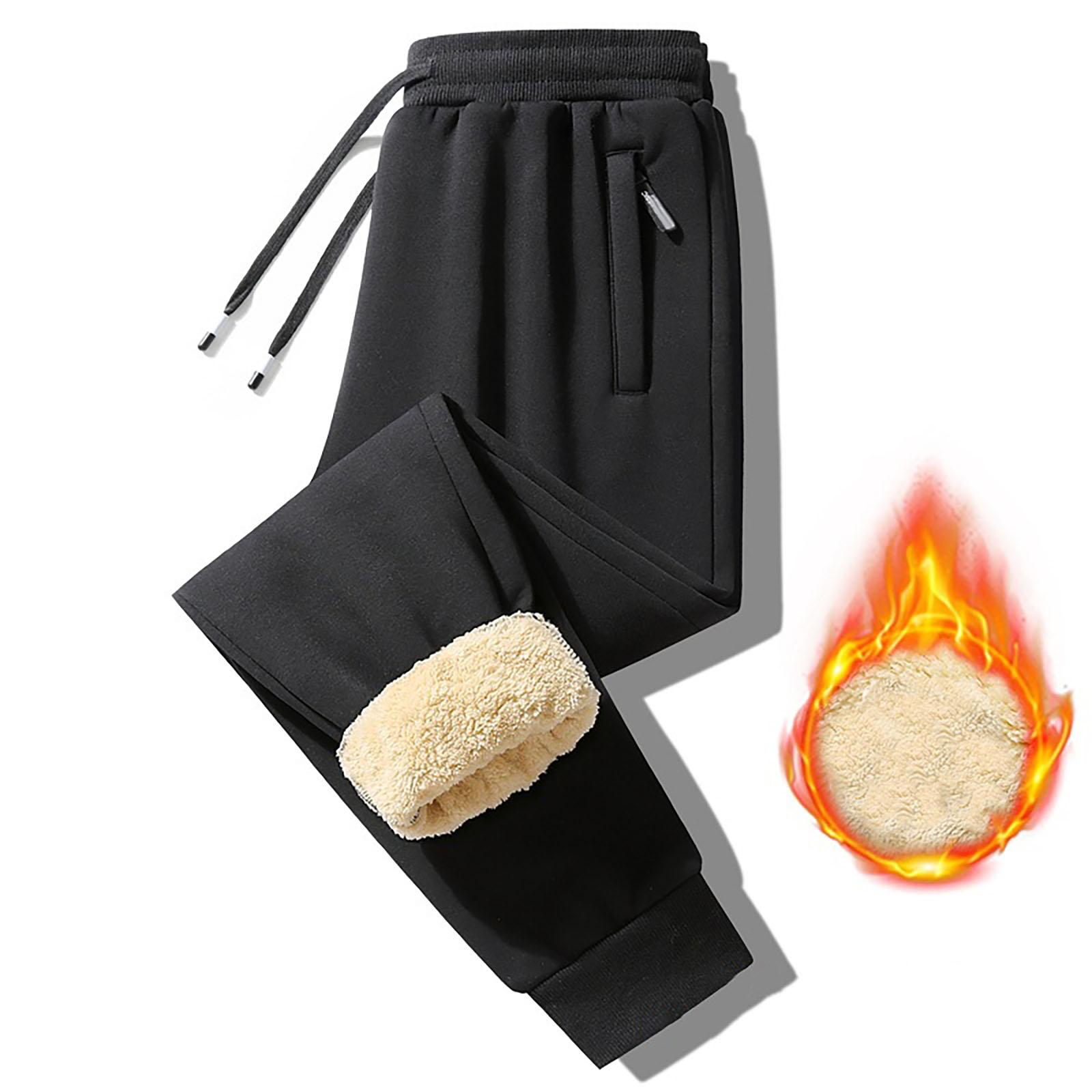 

Men s Fleece-Lined Cotton Pants XL