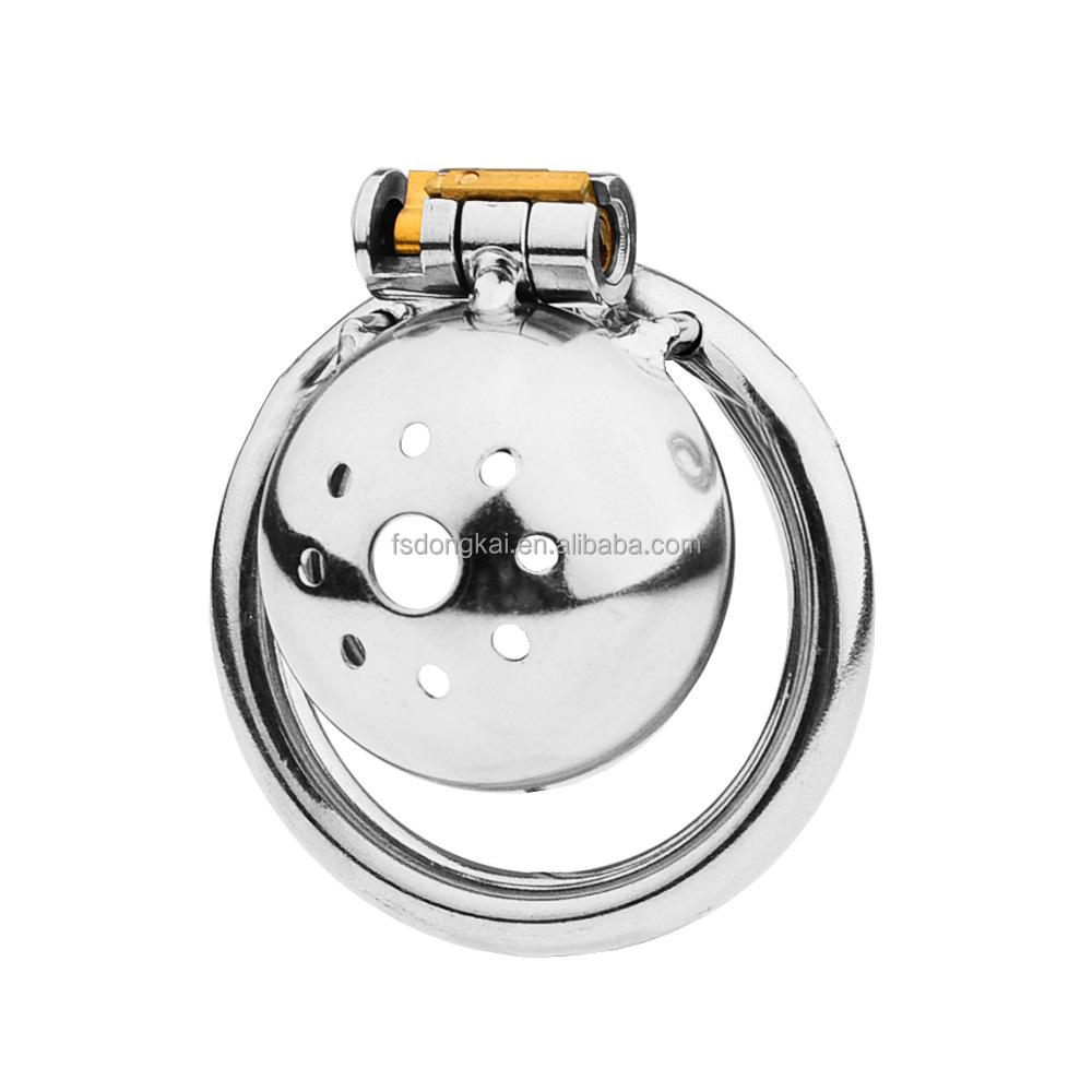 DK Hot Selling Male Chastity Lock, Stainless Steel Abstinence Device Chastity Lock SM Sex Toys for Male and Female love Sex Toys