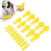 KIMISS Tire Changer Protector, 20pcs Tyre Changer Mount Demount Head Duck Insert Rim Protector