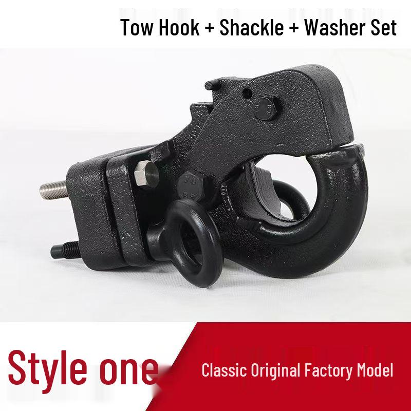 

Stainless Steel Rear Tow Hook for Land Cruiser, Patrol, LX570 & Rogue - Off-Road Bumper Compatible