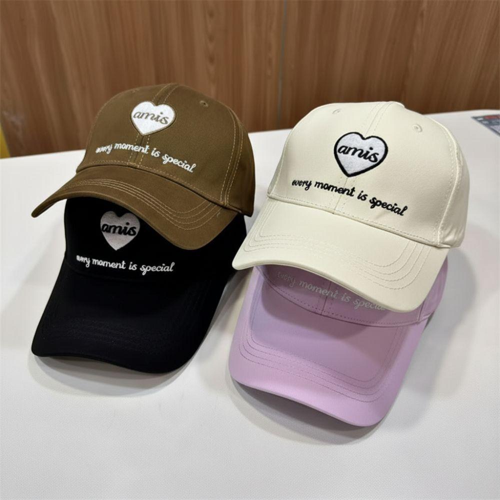 Cotton Embroidery Baseball Hats Adjustable Sunscreen Hats Trendy Dad Hat  for Men Women