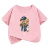 Fashion Bear Streetwear  TShirt Printed T Shirt Girls Summer Clothes Short Sleeve Tops TShirts Cute Boys Kids Clothing