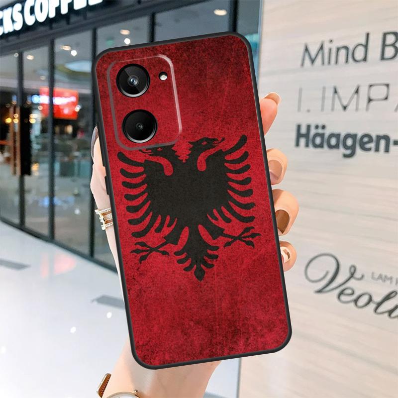 

Albanian Flag Case For Realme 15 Pro 12 11 13 14 Pro Plus GT6 GT7 C55 C51 C53 C25 C63 C61 C65 C67 C71 C75 Realme 12 Pro