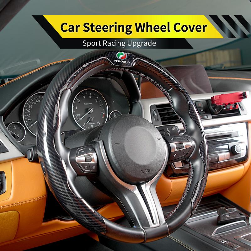 Car Steering Wheel Cover ABS Steering Wheel Protective Shell For Perodua Myvi Axia Alza Kancil Rusa Kembara Kenari