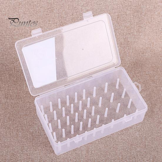 42 Axis Sewing Threads Box Transparent Needle Wire Storage Organizer Containers