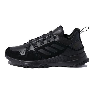 Zapatillas Terrex Hikster Leather Low Negro Gris Hombre Core-Black Grey-Six FX4661