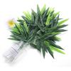 20Pcs/Set Artificial Plants Bamboo Leaves Home Fake Bamboo Tree Leaves Branches