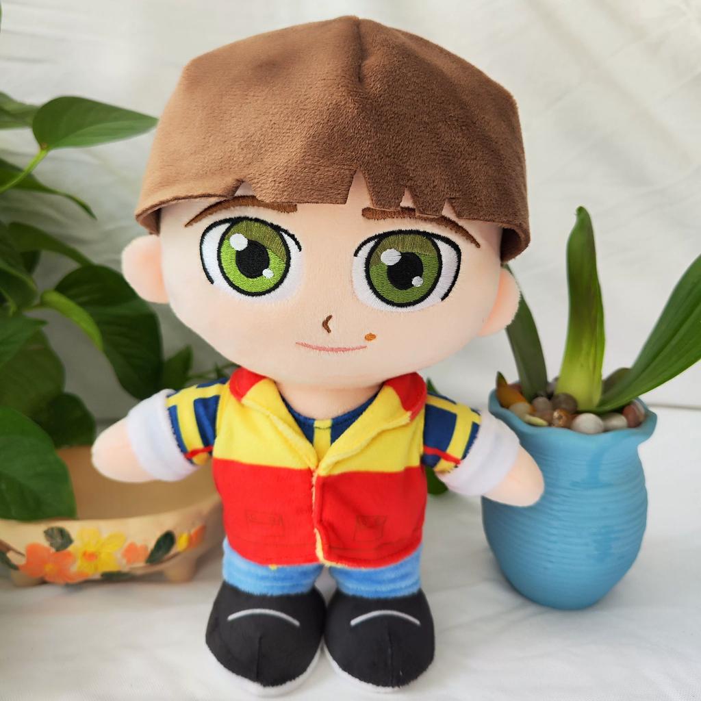 Cartoon Anime Plush Dolls Eleven Mike Demogorgon Stuffed Toy Man-Eating Flower Gift For Friends And Anime Lovers Halloween Decor