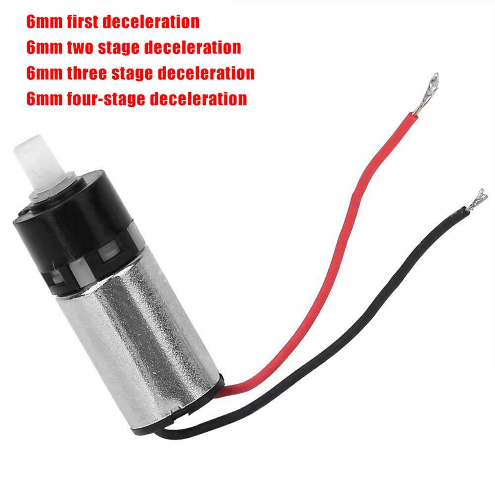 

User Friendly 6mm Coreless DC Motor Perfect for Robotics Enthusiasts One-stage motor