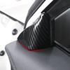 For Mazda CX-5 CX5 CX 5 2017 2018  Carbon Fiber Car Front Door Window Inner Triangle A Colum Cover Stickers Trim