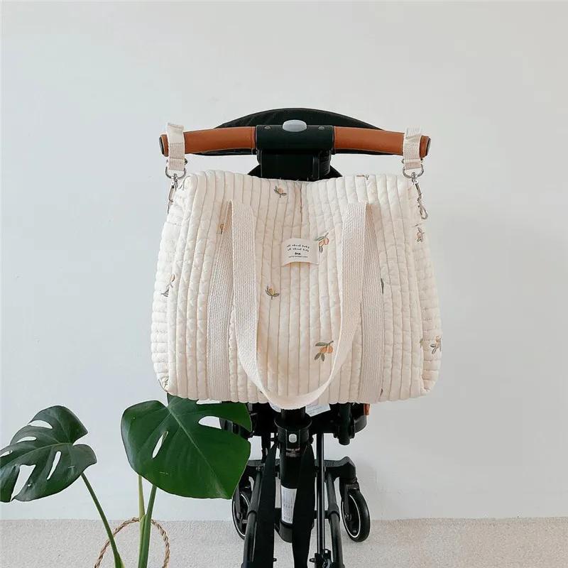 Große Mommy Bag Schwangerschaft Baby Windel Aufbewahrungstasche Große Kapazität Babyartikel Organizer Damen Reisetasche Multifunktionale Handtasche