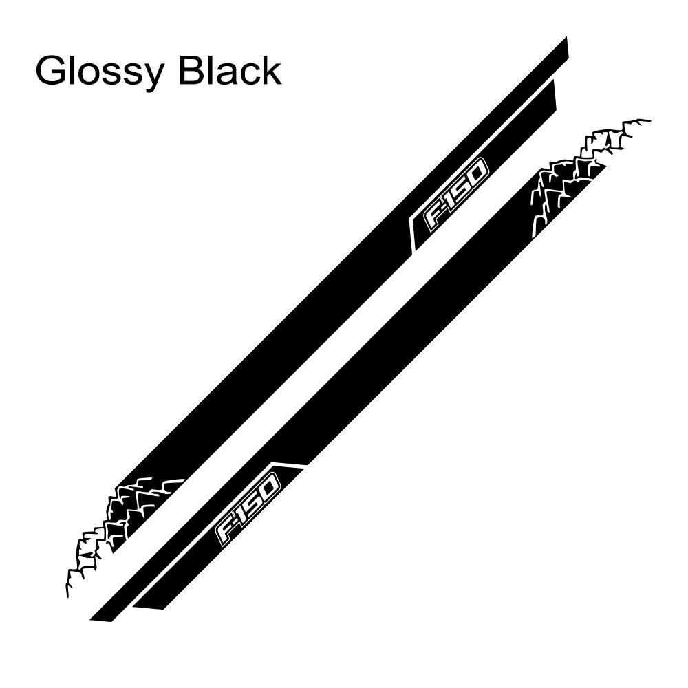 Pickup Door Side Decor Stickers For Ford F150 Raptor Truck Graphics Mountain Stripes Decals Vinyl Cover Auto Tuning Accessories