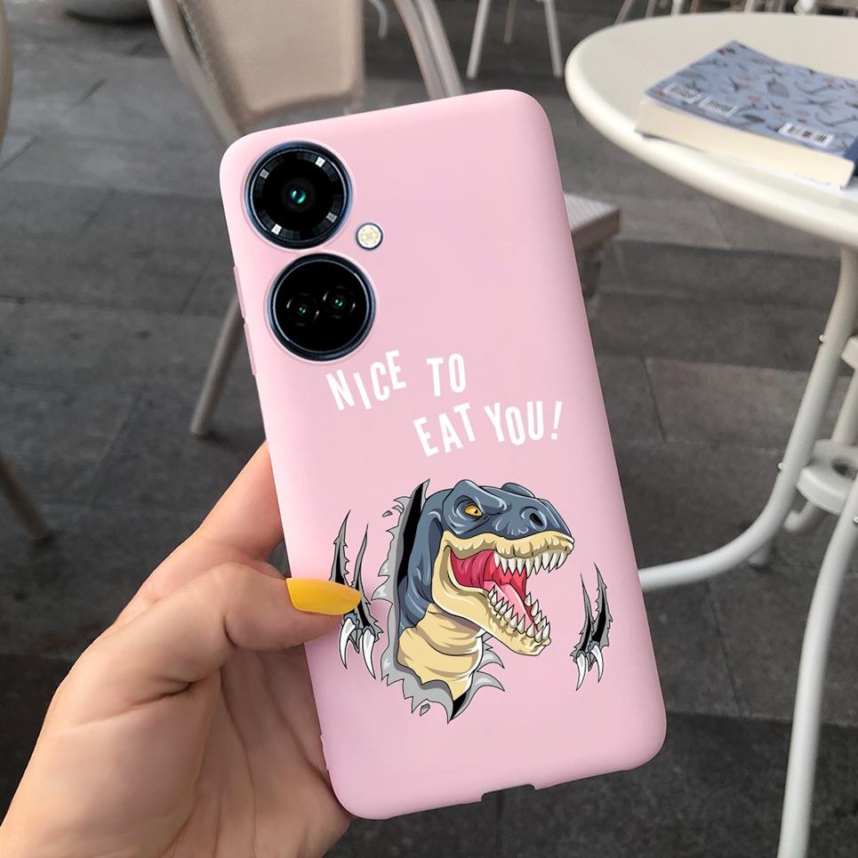 For TECNO Camon 19 Neo Case Cartoon Boy Child Fashion Phone Case Back Cover For Tecno Camon 19 Pro Camon19 Matte Soft Bumper Bag