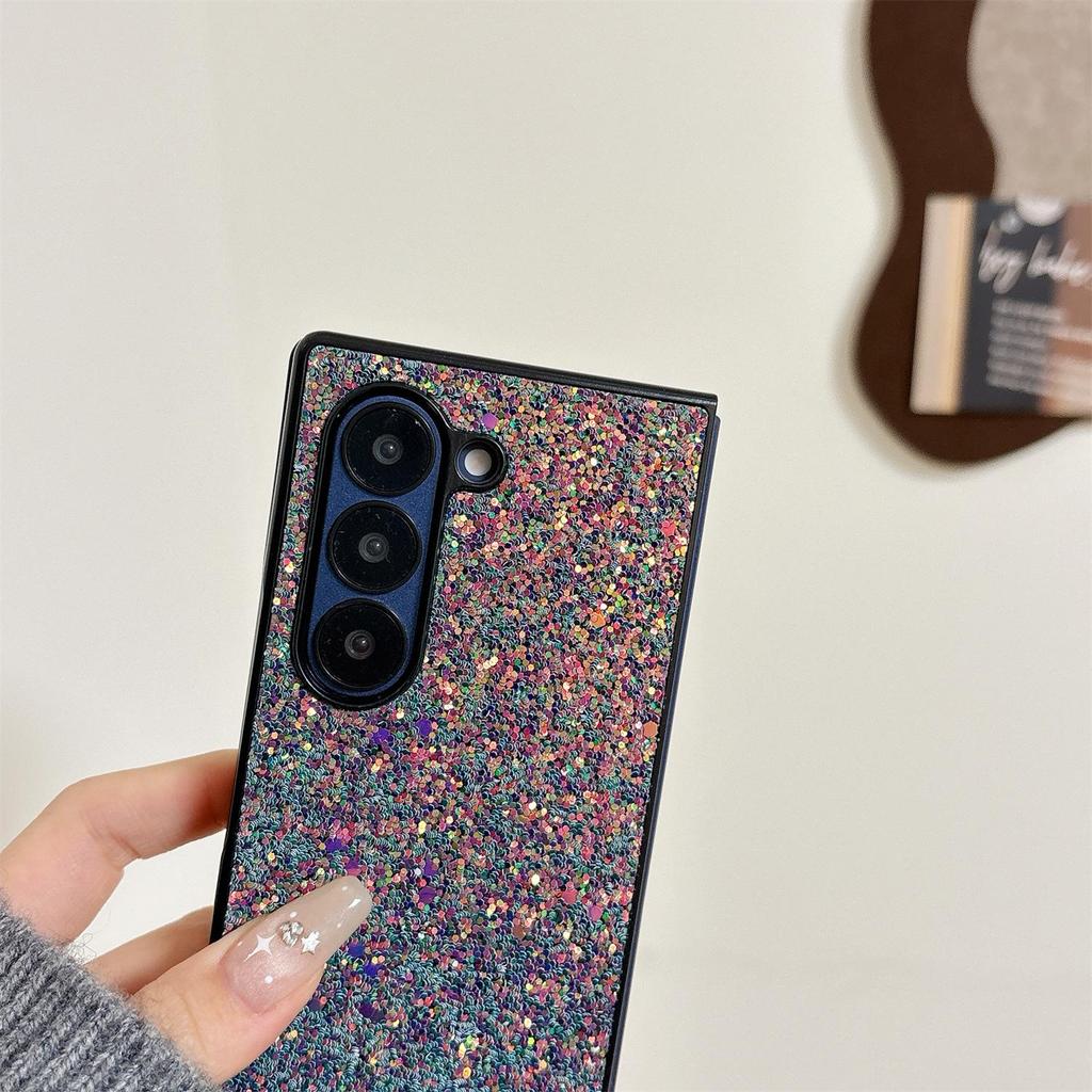 Samsung Z Fold7 Anti-Fall-Hülle: Kompatibel mit Z Fold5/6, Flash Diamond & Z Fold4/3, Star Diamond Schutzhülle.