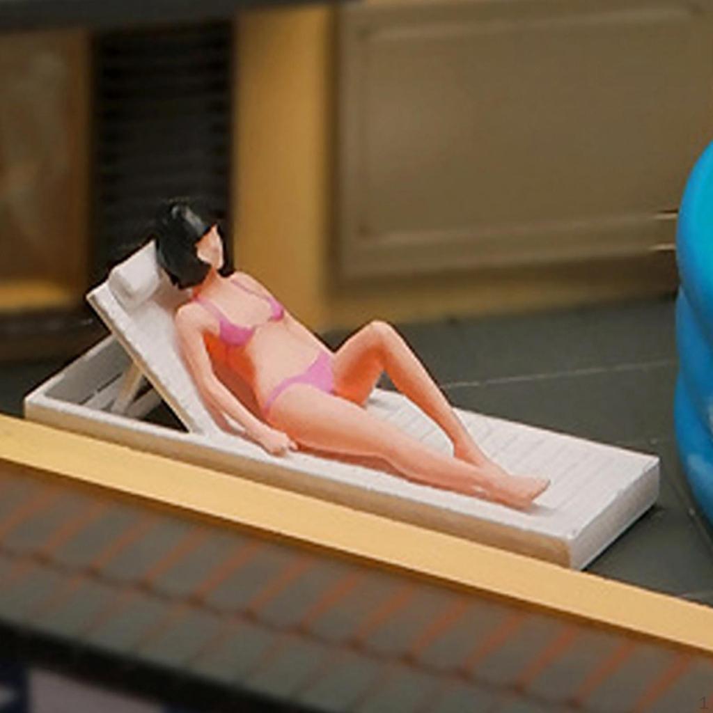 1/64 Scale Figures, Miniature People for Layout Design