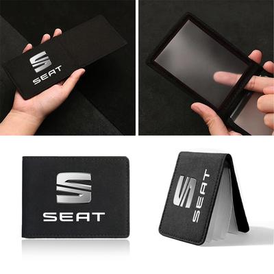 Porte-cartes Étui de protection pour documents de conduite automobile Pour Cupra Leon 5f Ibiza 6l 6j Leon 1p Coussin Altea Xl Leon