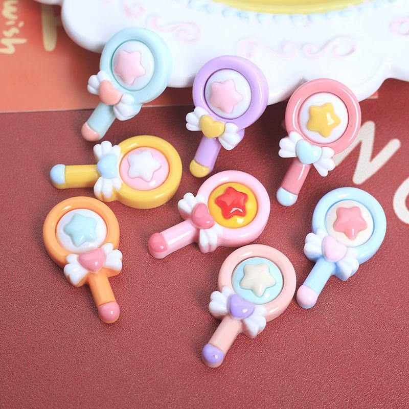Fairy Wand Resin Hair Tie & Sticker Set