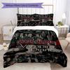 Custom Name Vampire Diaries Pattern Bedding Uilt Set Uilt Cover Pillowcase Home Decoration Birthday Gift (1*duvet Cover+2*pillowcase Without Core)