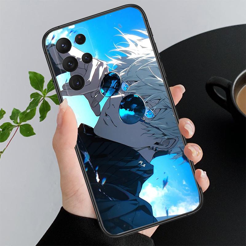 Custodia per Telefono Satoro Gojo Jujutsu Kaisen Per Samsung A55 A16 A56 A36 A23 A35 A15 A53 A54 A33 A34 A25 A05S A52 A52S A14 A13 A71
