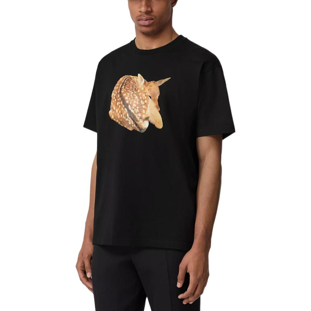 Burberry Printed Crewneck T Shirt 80563111