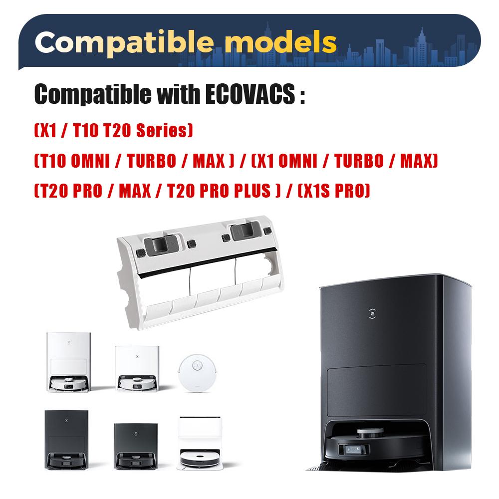 Main Brush Cover Accessories For Ecovacs DEEBOT X1 OMNI TURBO Max T11 OMNI TURBO Max T11 PRO X1S Pro Vacuum Cleaner