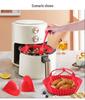 Set di Accessori Rotondi in Silicone Resistente al Calore per Friggitrice ad Aria