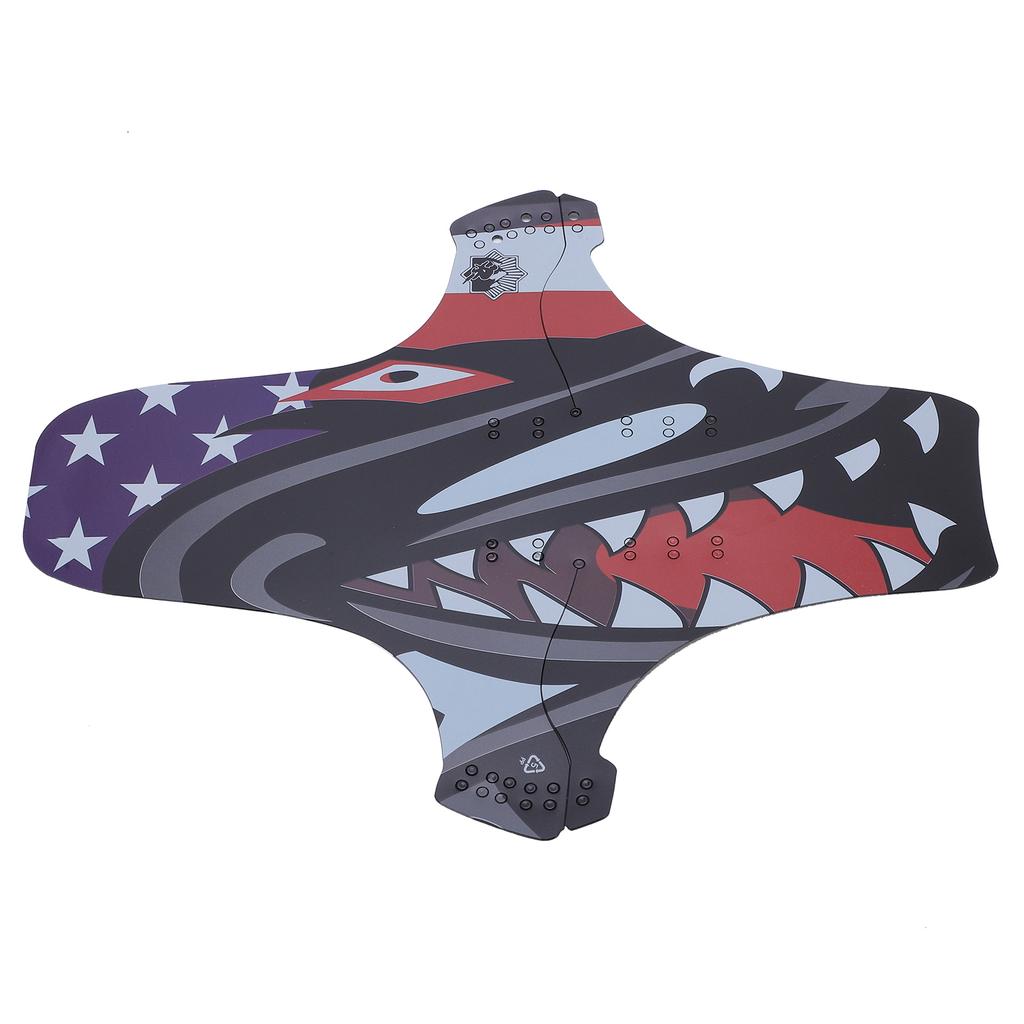 Enlee Mountainbike Schutzblech Fahrrad Schutzbleche Vorne und Hinten Kompatibel Fahrrad Schmutzfänger Faltbarer Typ,