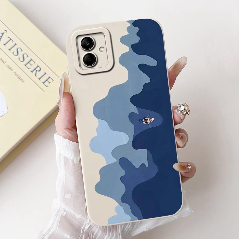 

For Samsung Galaxy A04 Case A04e A04s New Candy Painted Cover Shockproof Phone Case For Samsung A04 A 04 e Galaxy A04s Soft Bags Galaxy A04s -A407F