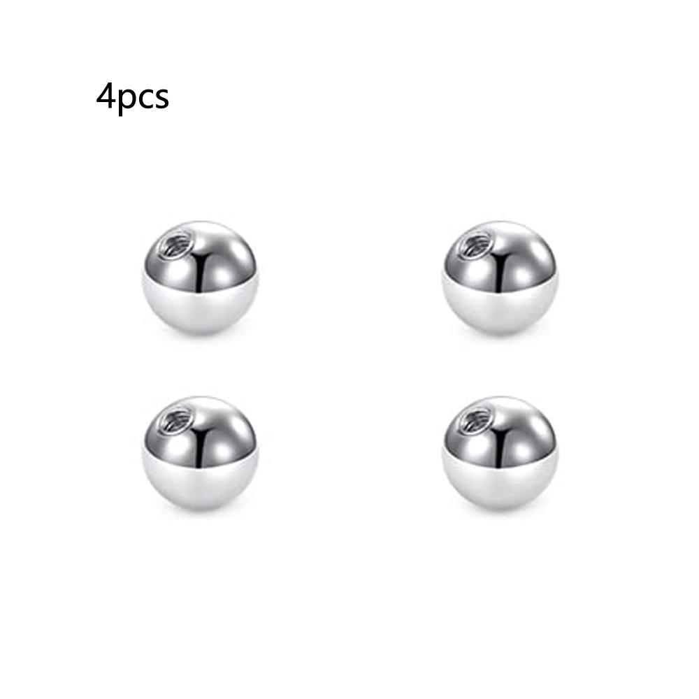 4Pcs/32pcs 16G Septum Nose Rings Stainless Steel Hoop Horseshoe Piercing Jewelry Tragus Cartilage Earrings for Women Men 6-12mm