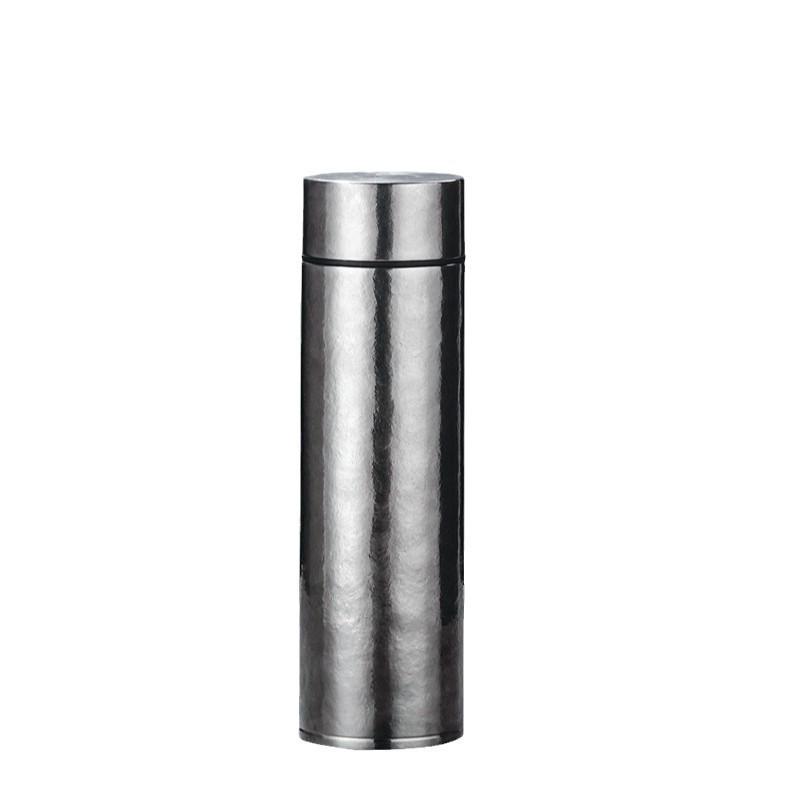Pure Titanium Tea-Brewing Thermos Cup, Unisex, Inner/Outer Titanium for Health, In High-End Gift Box