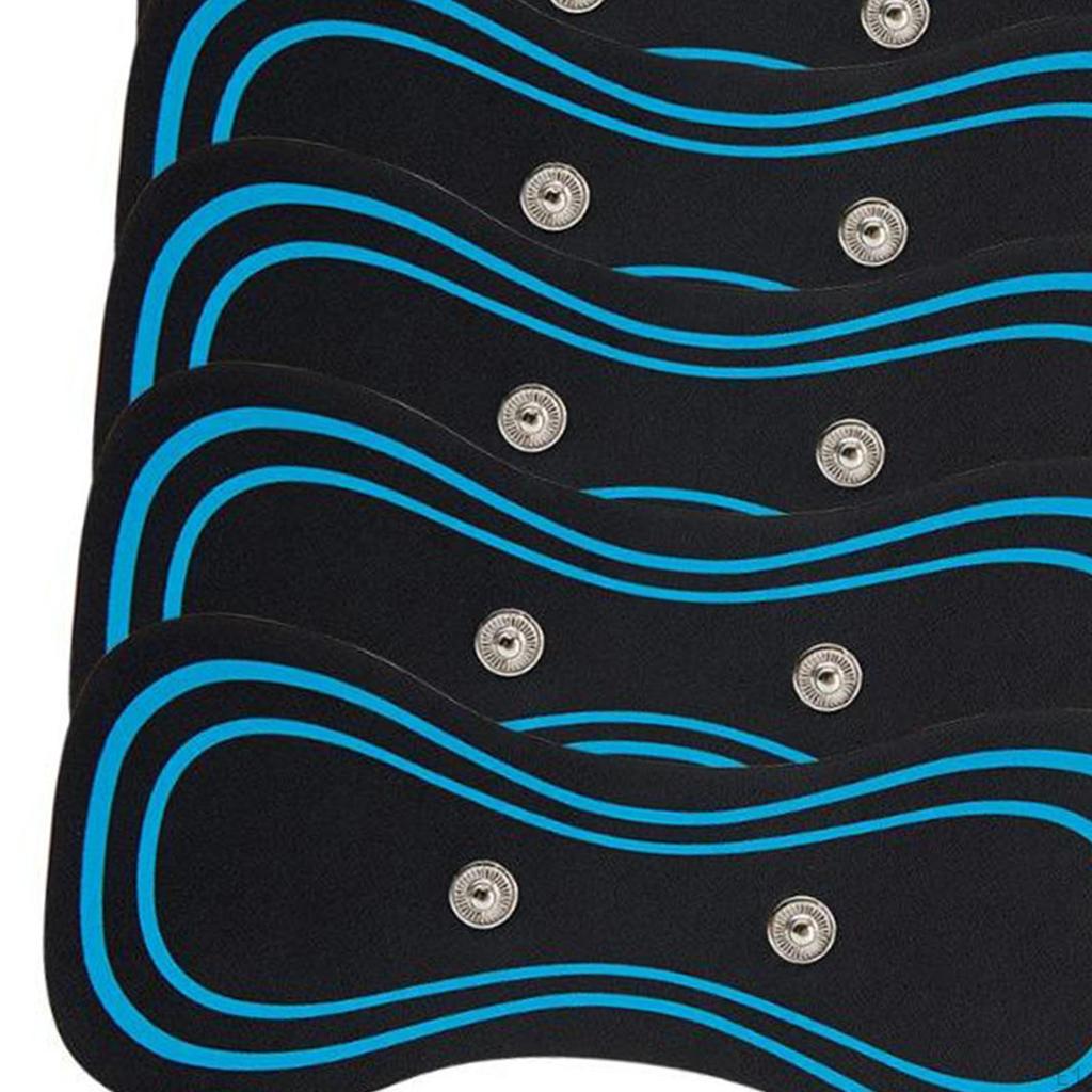 5Pcs Cervical Massager Replacement Pads PU Material Massage Patches