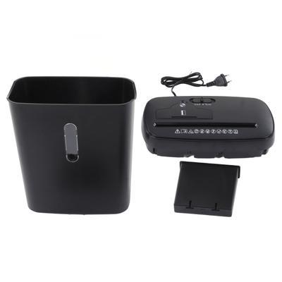 Paper Shredder Small Portable Black 11L Large Capacity Strip Electric Paper Shredder for Home Office