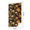 Wallpaper Golden Hibiscus Ochre, Mountain Ochre for Living Room and Bedroom 50x1000